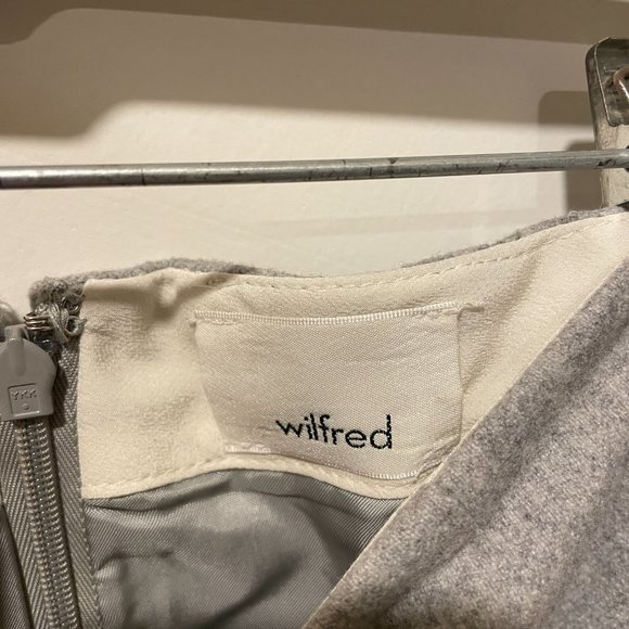 Aritzia Wilfred Wrap-Front Skirt in Gray - Picture 8 of 14